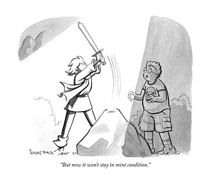 300x260 Excalibur Drawings Fine Art America - Excalibur Drawing