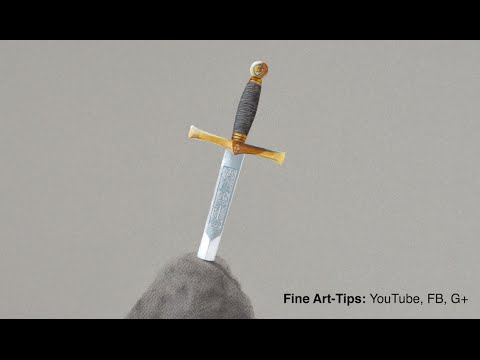 480x360 How To Draw Excalibur - Excalibur Drawing