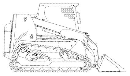 425x250 posterhouzz caterpillar drawing excavator fine art paper print - Excavator Drawing