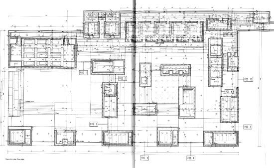550x337 P Zumthor, Main Floor Plan - Execution Drawings