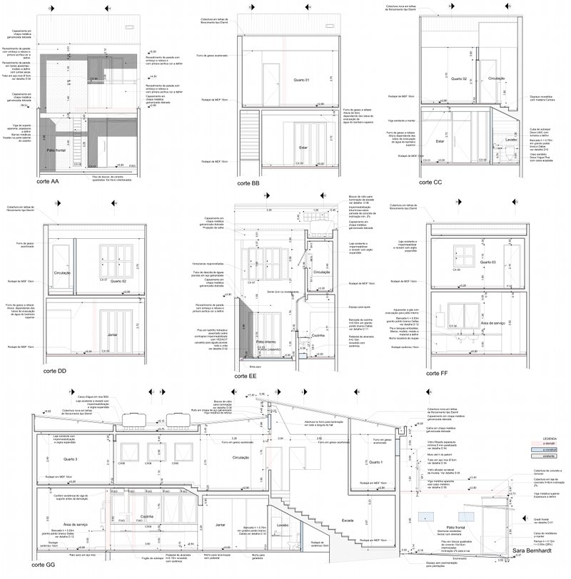800x812 Services Arc - Execution Drawings