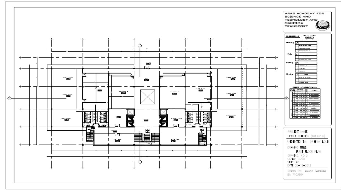 1365x770 Work Samples Office Building Execution Drawings - Execution Drawings
