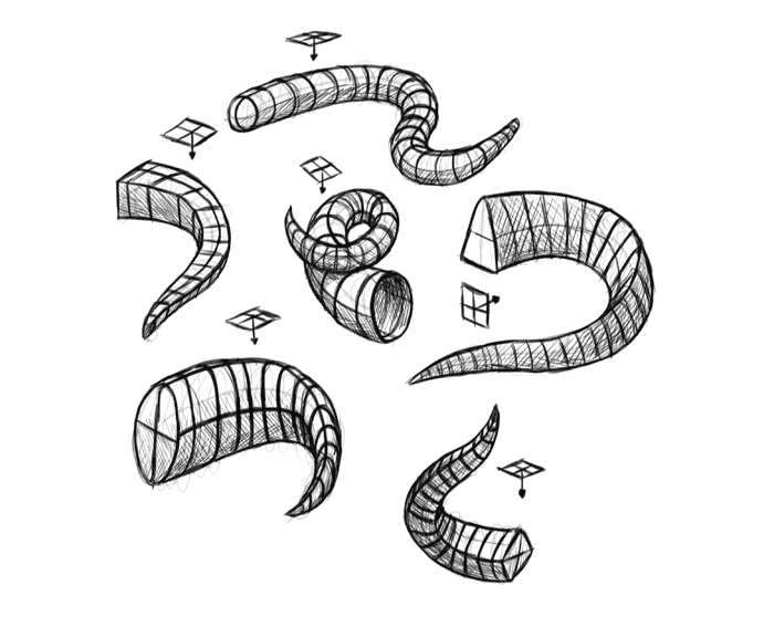 700x558 How To Draw From Imagination Part Freehand Perspective - Exercise Drawings