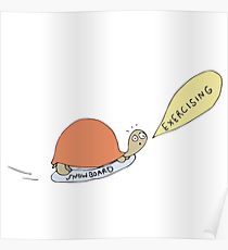 210x230 Exercising Drawing Posters Redbubble - Exercising Drawing