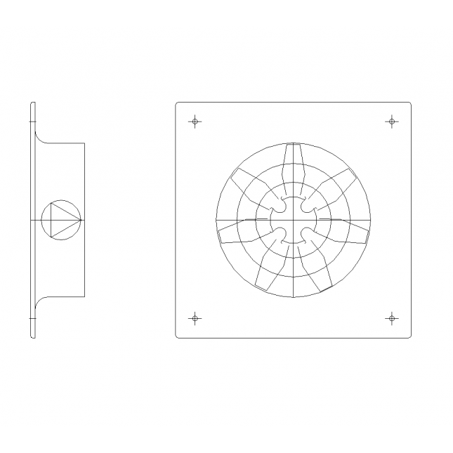 Exhaust Fan Symbol Drawing At Paintingvalley Com Explore