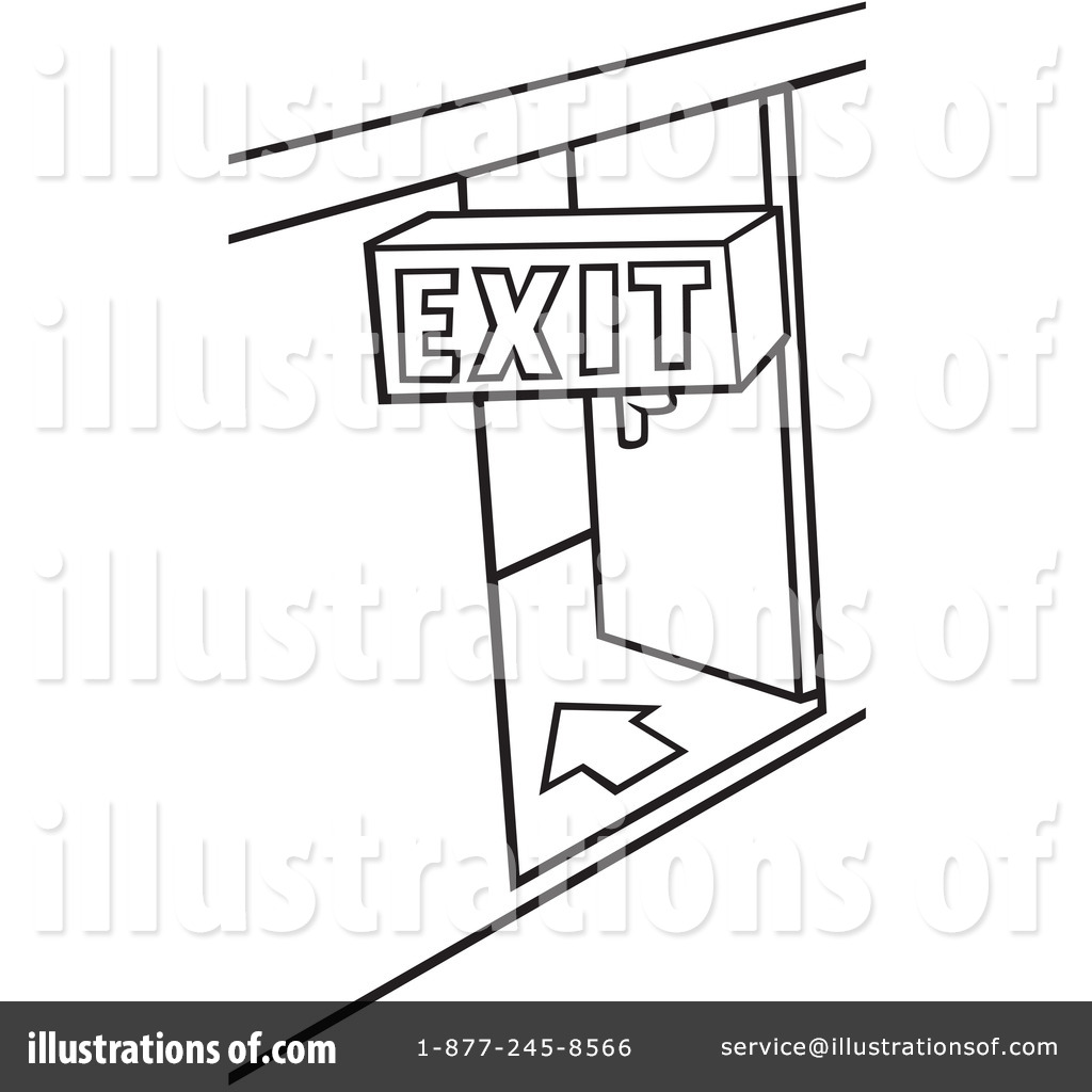 1024x1024 exit clipart - Exit Drawing