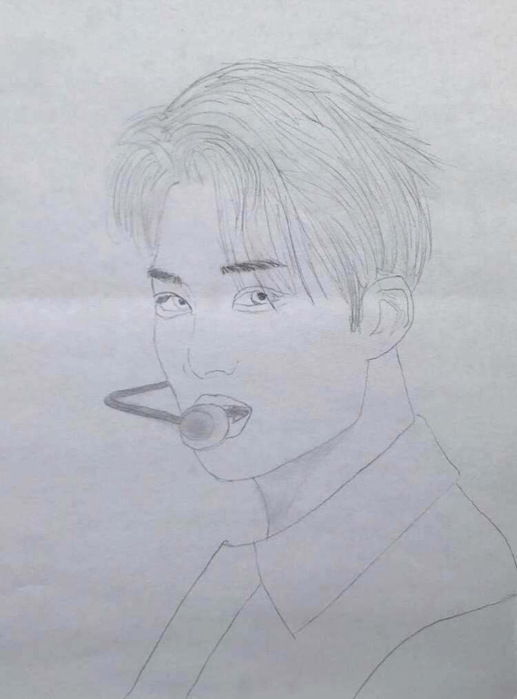 750x1014 Exo Drawings K Pop Amino - Exo Drawing