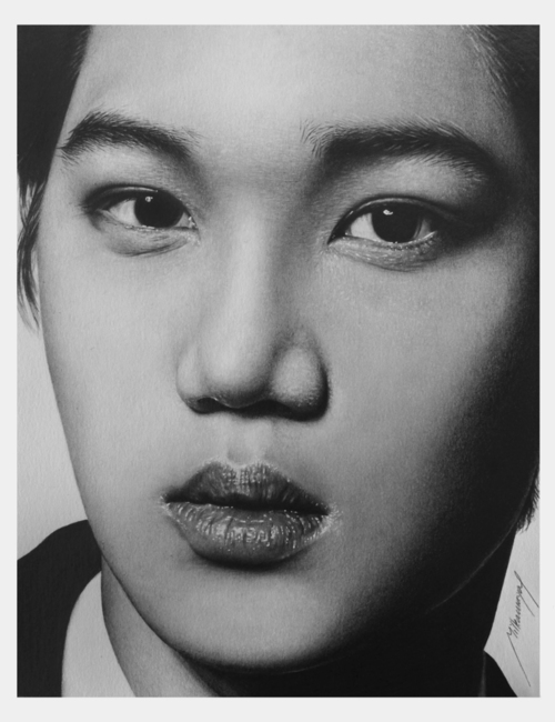 500x650 Exo Drawing Tumblr Uploaded - Exo Drawing