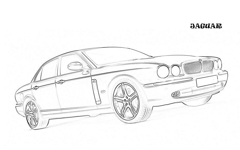 800x500 exotic cars printable coloring - Exotic Car Drawings