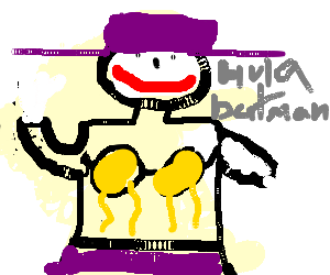 300x250 the joker decides to become an exotic dancer drawing - Exotic Dancer Drawing