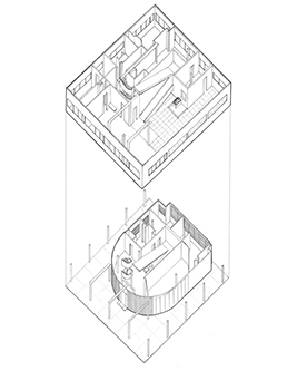 267x333  - Exploded Axonometric Drawing