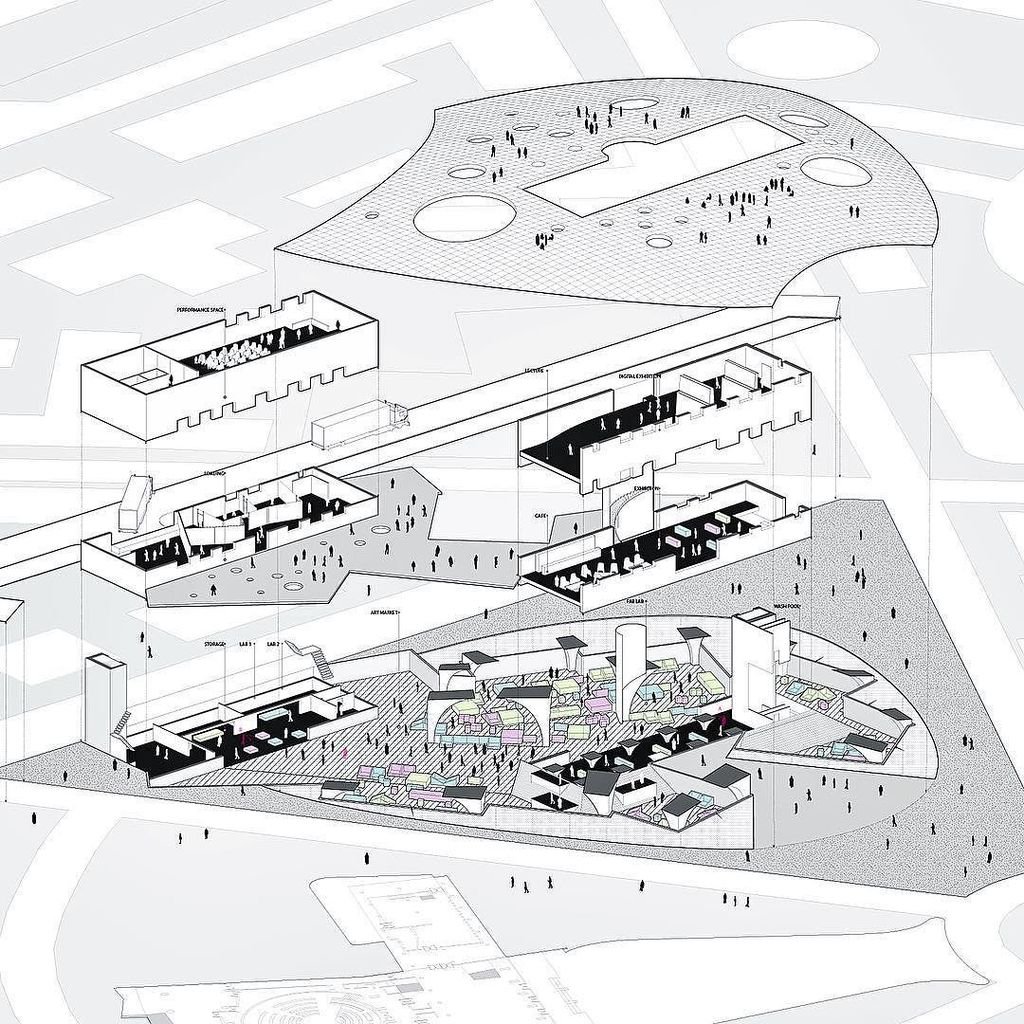1024x1024 columbia gsapp on twitter an exploded axonometric drawing - Exploded Axonometric Drawing