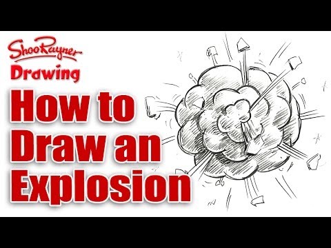 480x360 How To Draw An Explosion! Shoo Rayner - Explosion Drawing