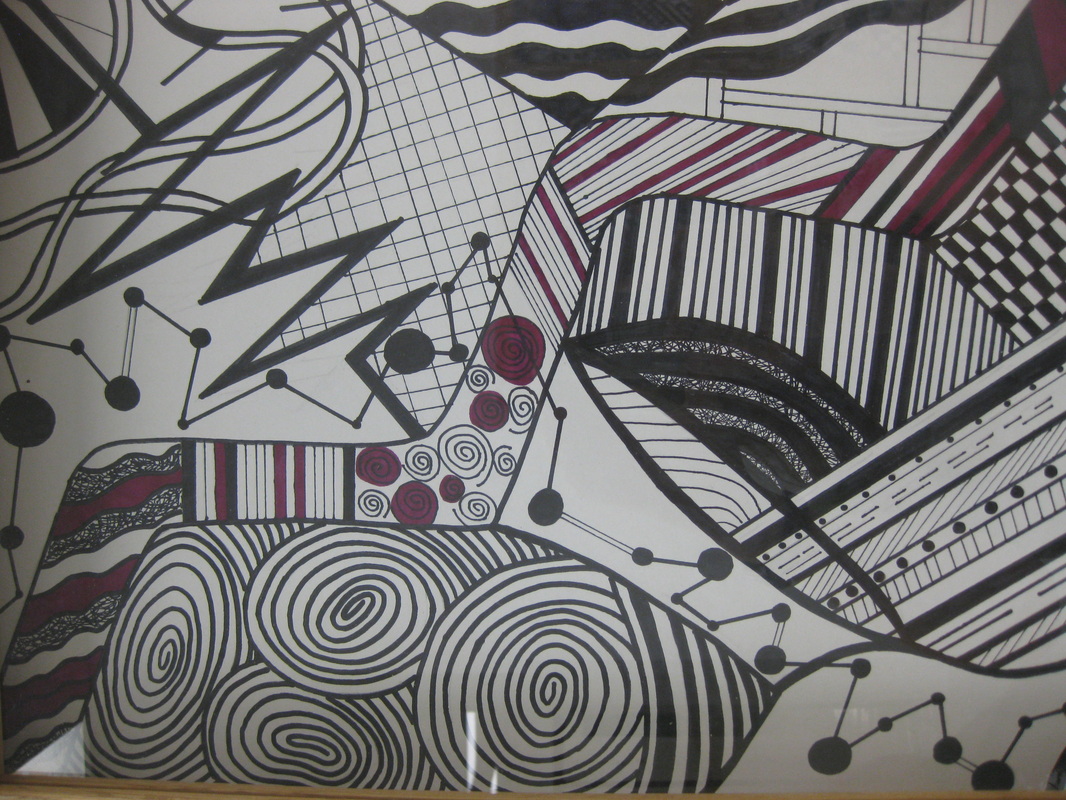 1066x800 Unit Line - Expressive Line Drawing