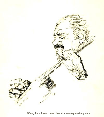 400x447 expressive line drawing - Expressive Line Drawing