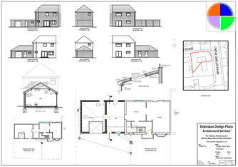 334x234 single storey extension plans and drawings builders construction - Extension Drawings