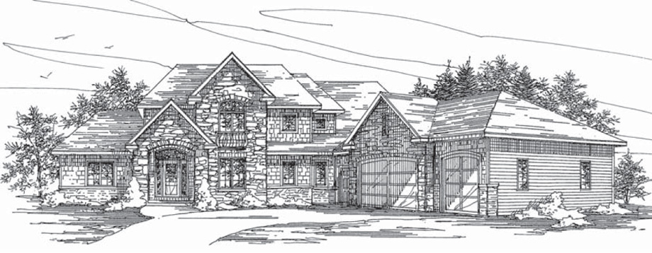 920x358 heron ridge - Exterior Drawing