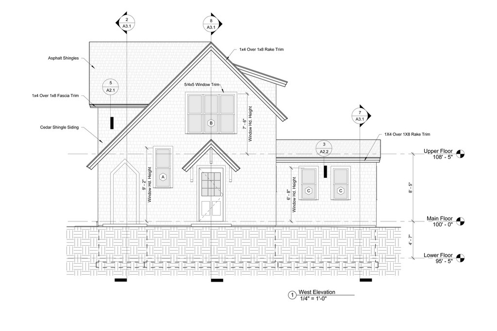 1024x683 the key drawing types for residential construction documents - Exterior Drawing