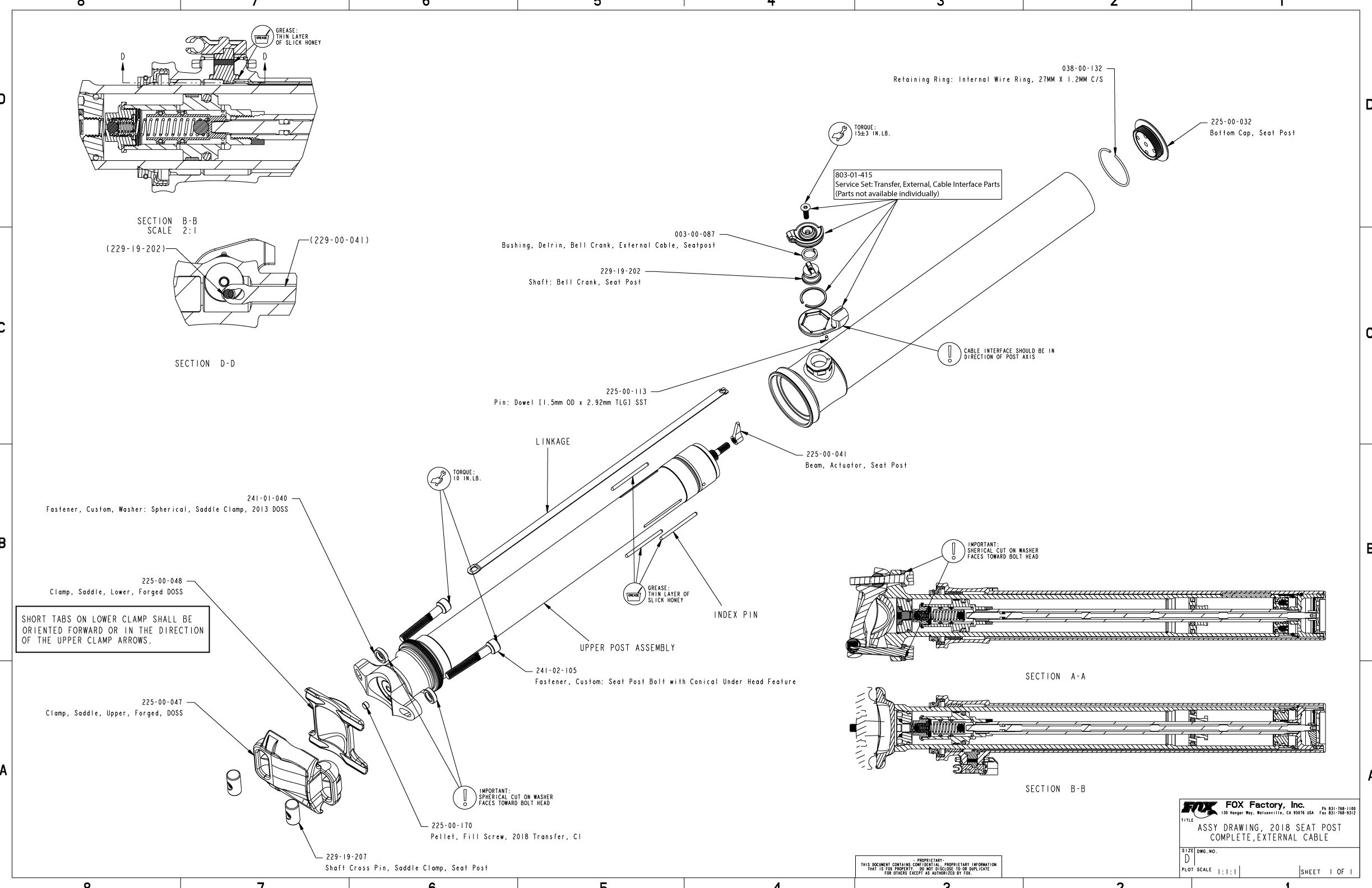2448x1584 Transfer Seatpost Part Information Bike Help Center Fox - External Drawing