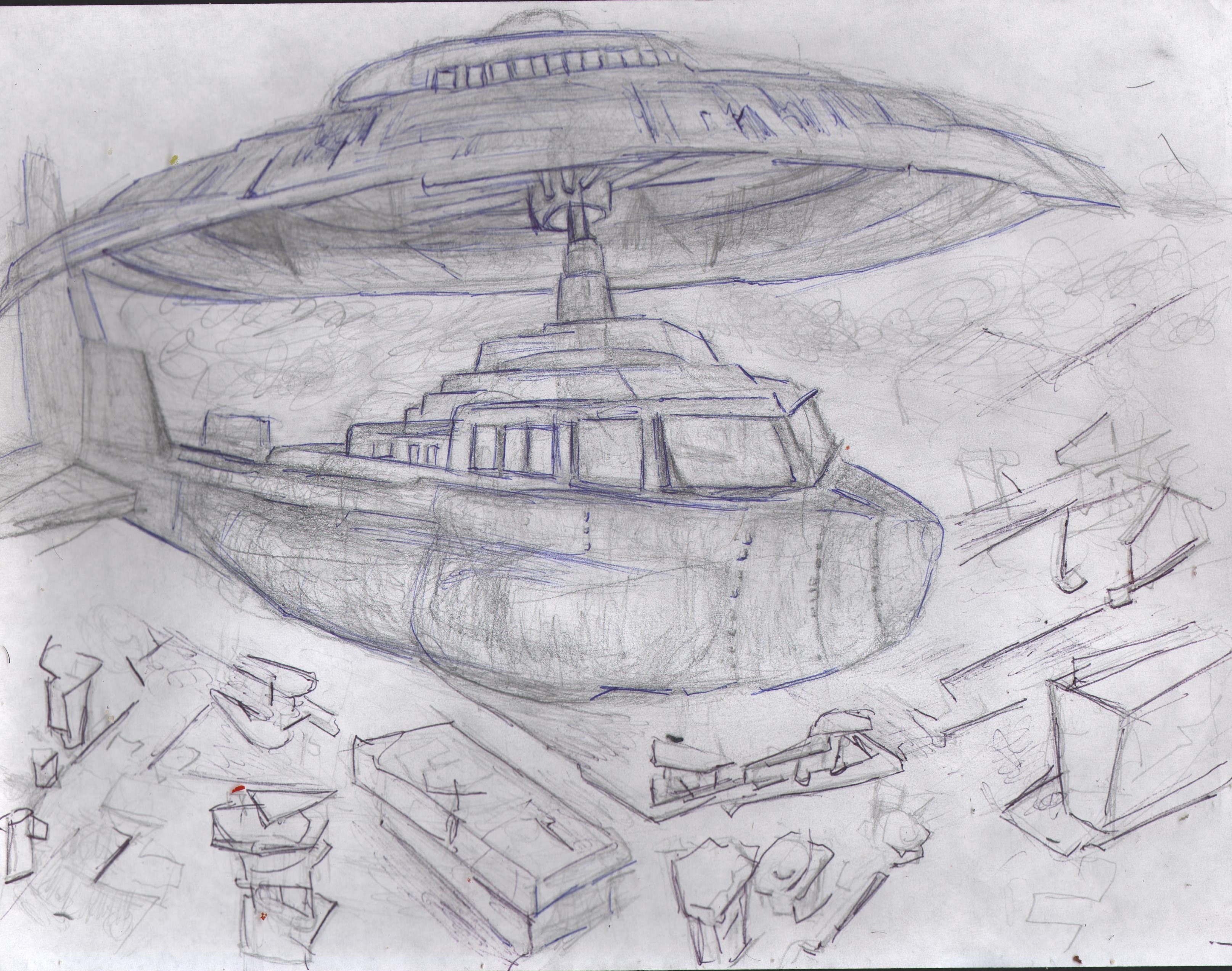 3230x2546 extreme perspective drawings ken perez fantasy art - Extreme Drawing