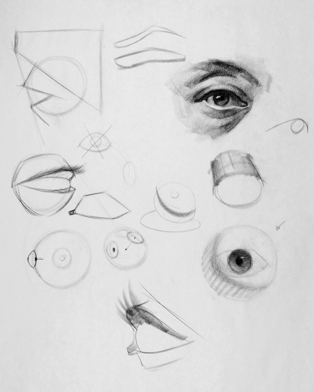 1080x1350 How To Draw Eyes Structure Portrait Drawing Drawings - Eye Anatomy Drawing
