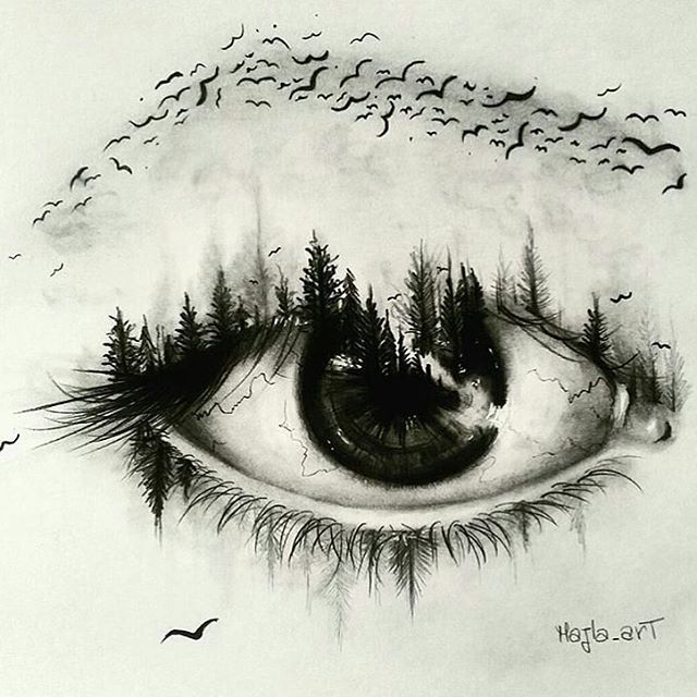 640x640 Super Creative Eye Drawing - Eye Art Drawing