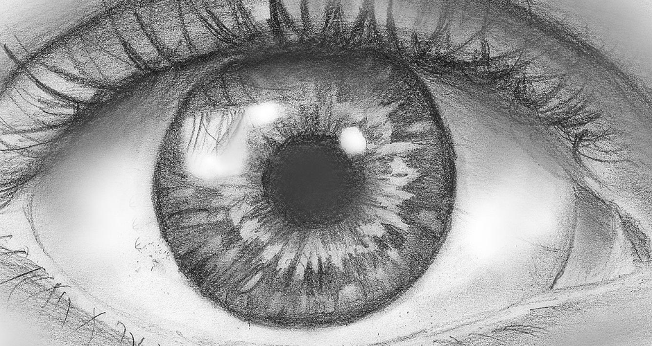940x500 How To Draw Realistic Eyes - Eye Ball Drawing