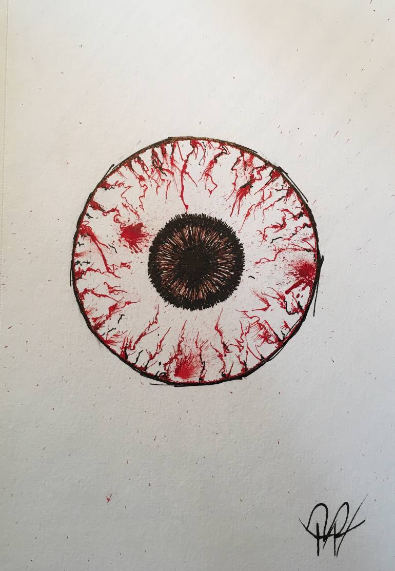 770x1113 Eyeball Drawing - Eye Ball Drawing