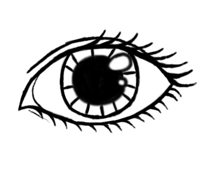 400x363 How To Draw A Cartoon Eye - Eye Drawing