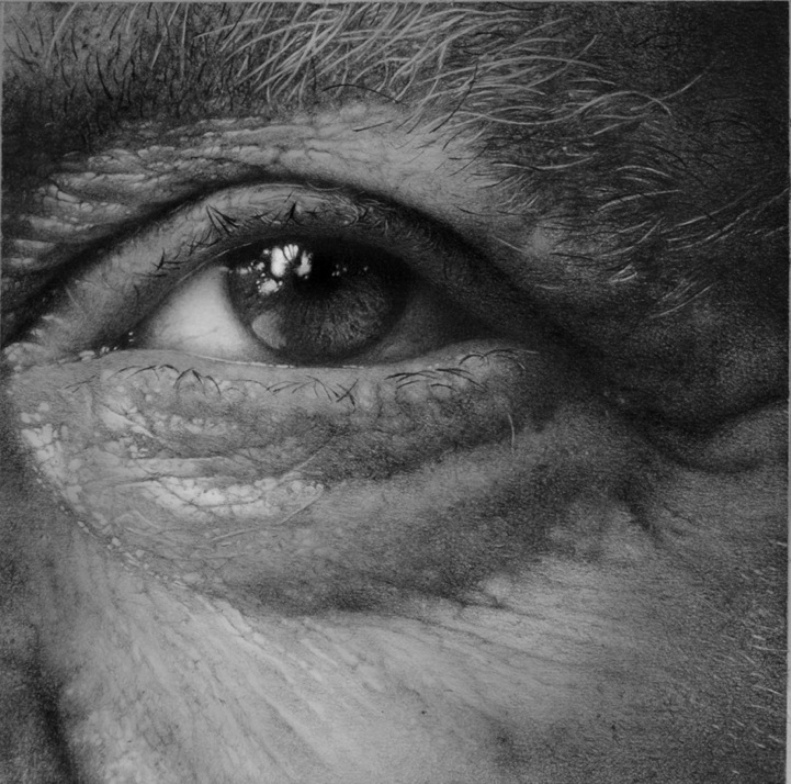 721x714 Photorealistic Pencil Drawings Of The Human Eye - Eye Drawing Black And White