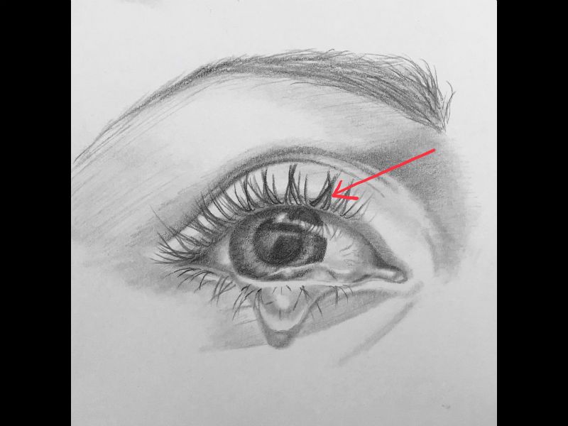 800x600 Common Mistakes When Drawing Eyes - Eye Drawing Black And White