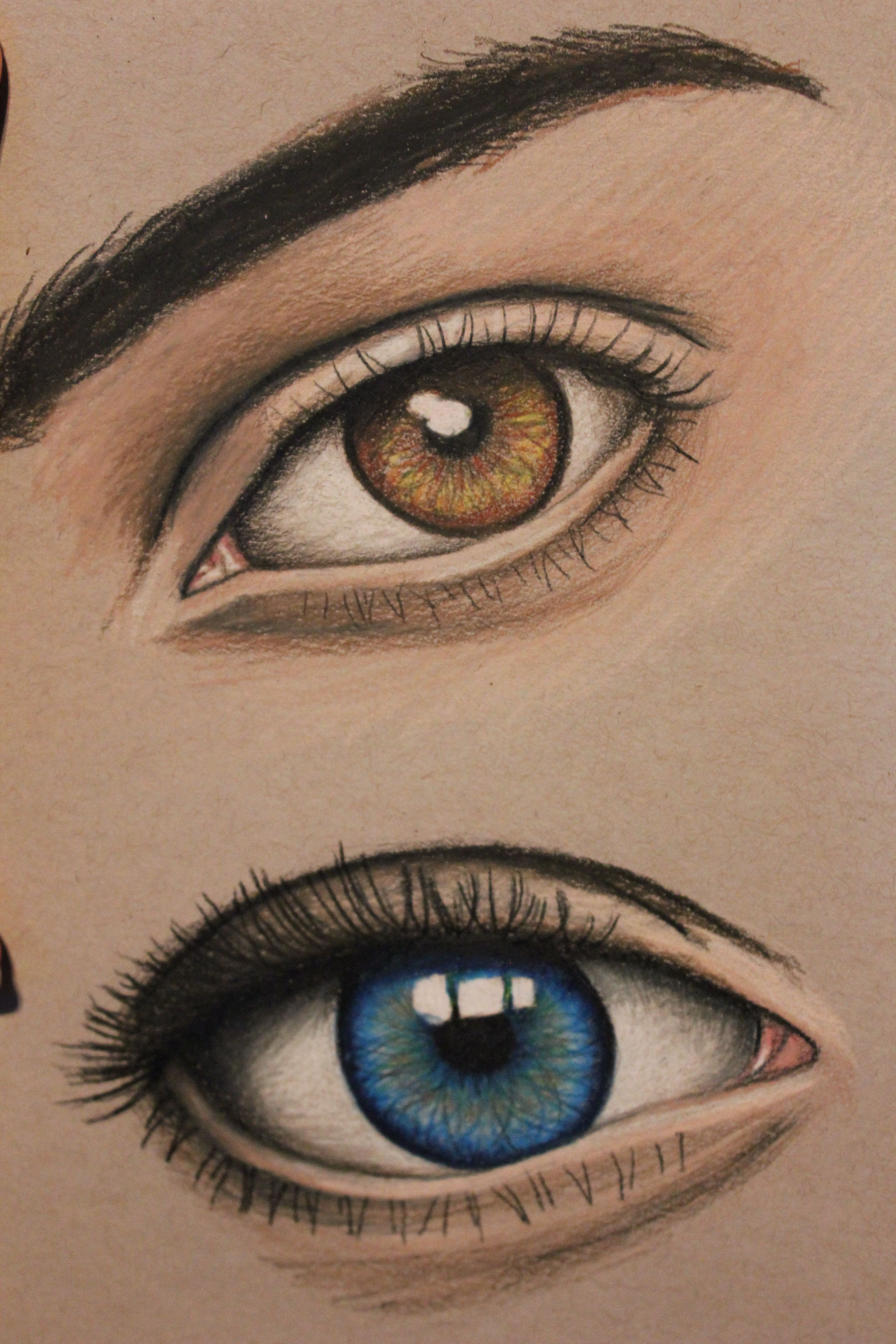 Цвет глаз для рисования