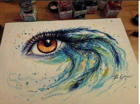 471x352 Color, Draw, Drawing, Eye - Eye Drawing Color