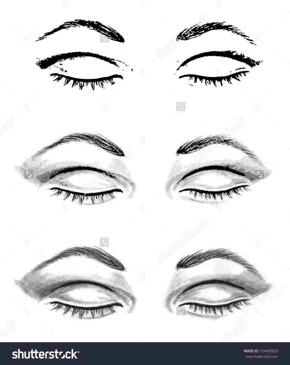 Eye Drawing Easy Step By Step