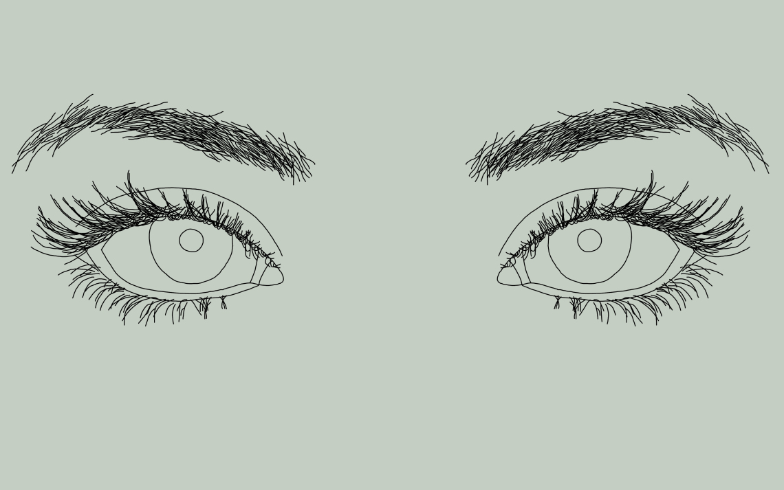 1140x713 Eye Drawing - Eye Drawing Step By Step