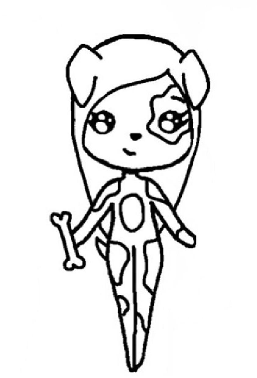 843x1240 Best Tumblr Chibi Template Vector Drawing Free Vector Art - Eye Drawing Template