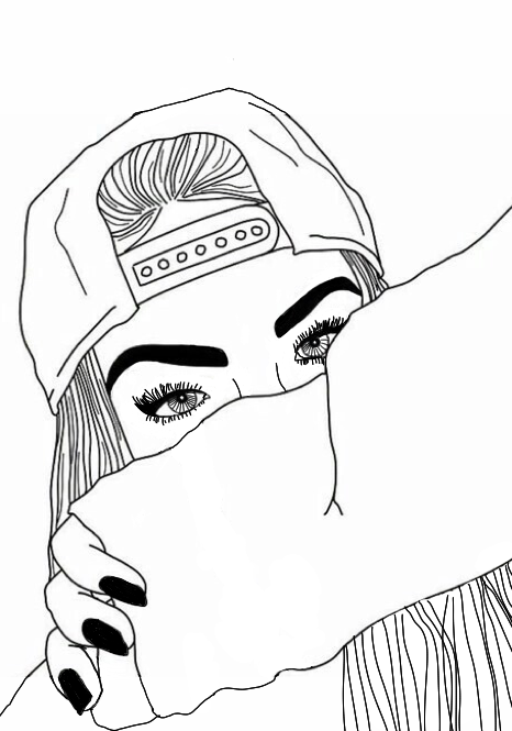 466x665 Draw Draws Hat Mascara Eye Eyes Tumblr - Eye Drawing Tumblr