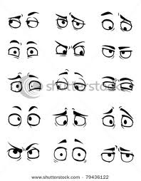 198x254 Great Range Of Cartoon Eyes Inspiration - Eye Expressions Drawing