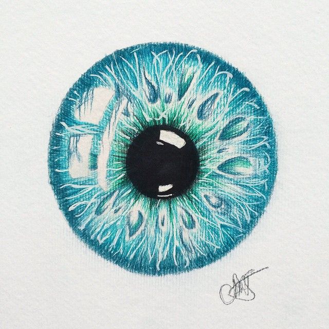 640x640 Instagram Media - Eye Iris Drawing