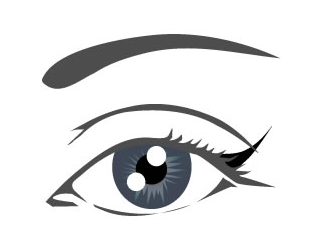 313x251 how to draw the perfect cat eye winged liner her world - Eye Line Drawing
