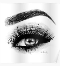 210x230 eye makeup drawing posters redbubble - Eye Makeup Drawing