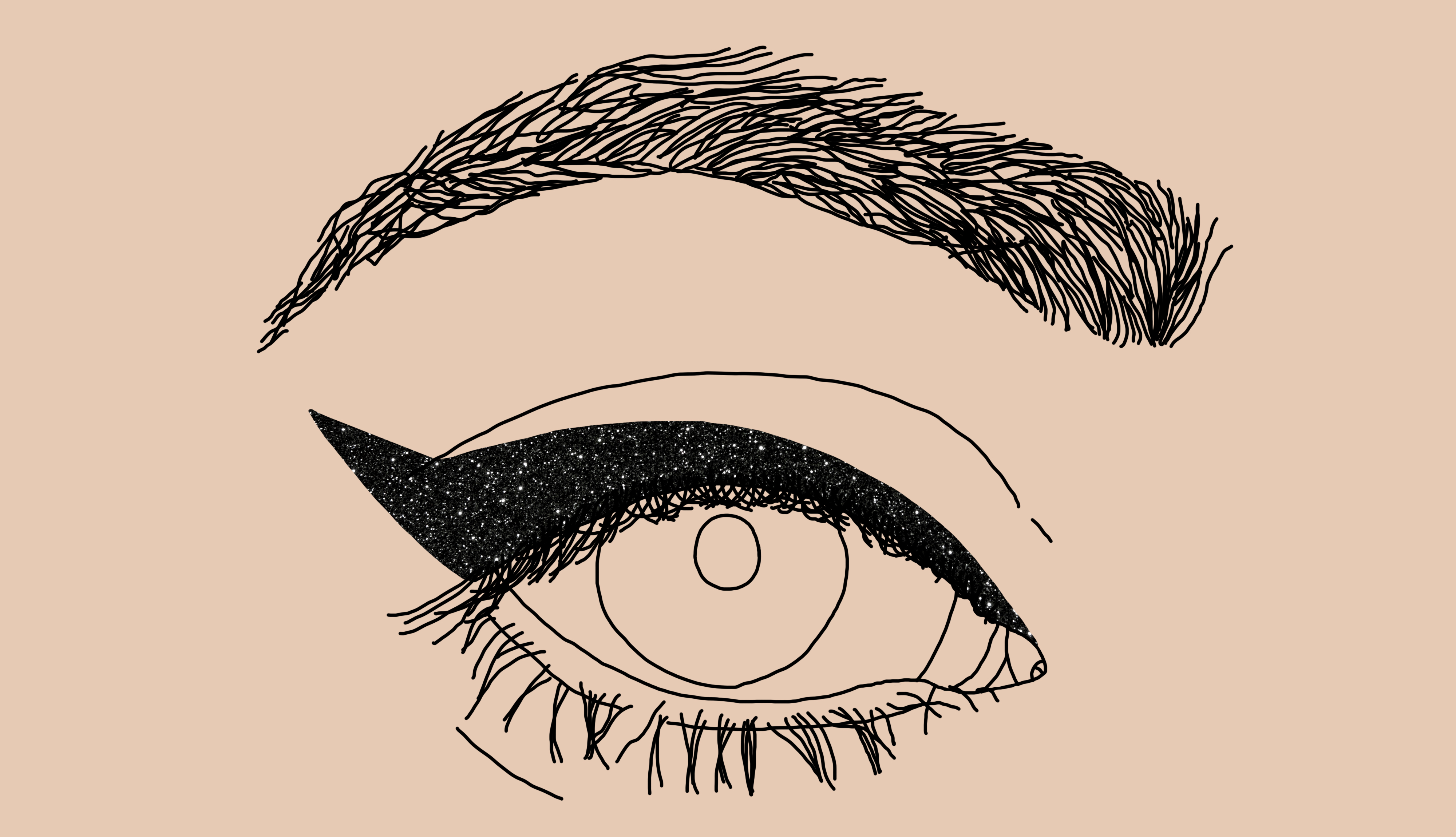 4000x2300 cat eye makeup how to do a perfect cat eye in simple steps - Eye Makeup Drawing