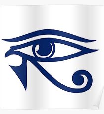 210x230 eye of horus drawing posters redbubble - Eye Of Horus Drawing
