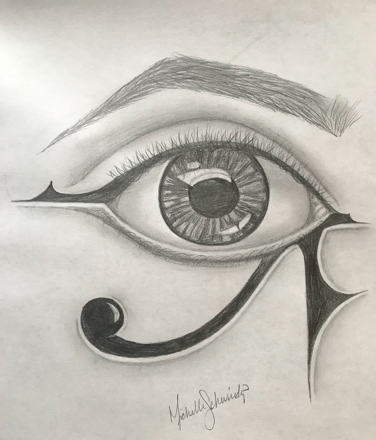 Eye Of Horus Drawing at Explore collection of Eye