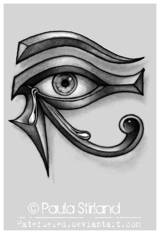530x772 crying eye of ra - Eye Of Horus Drawing