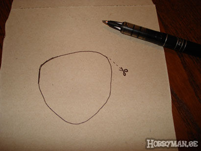 410x308 make a pirate eye patch for your kids or masquerade - Eye Patch Drawing