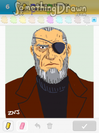 196x261  - Eye Patch Drawing