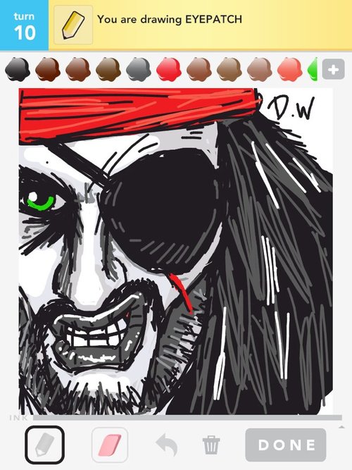 500x667 Eyepatch Drawings - Eye Patch Drawing