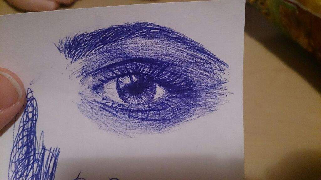 1024x576 Second Ballpoint Pen Eye Drawing Try Art Amino - Eye Pen Drawing
