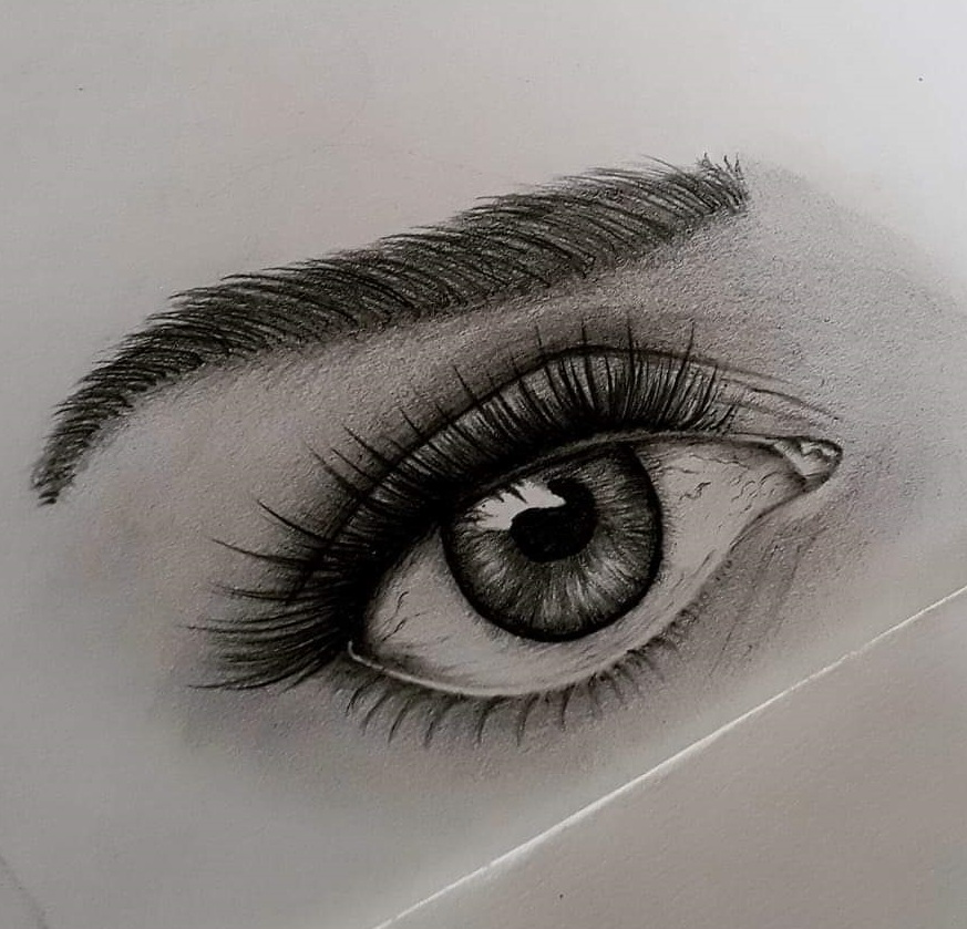 Eye Pencil Drawing at PaintingValley.com | Explore collection of Eye ...